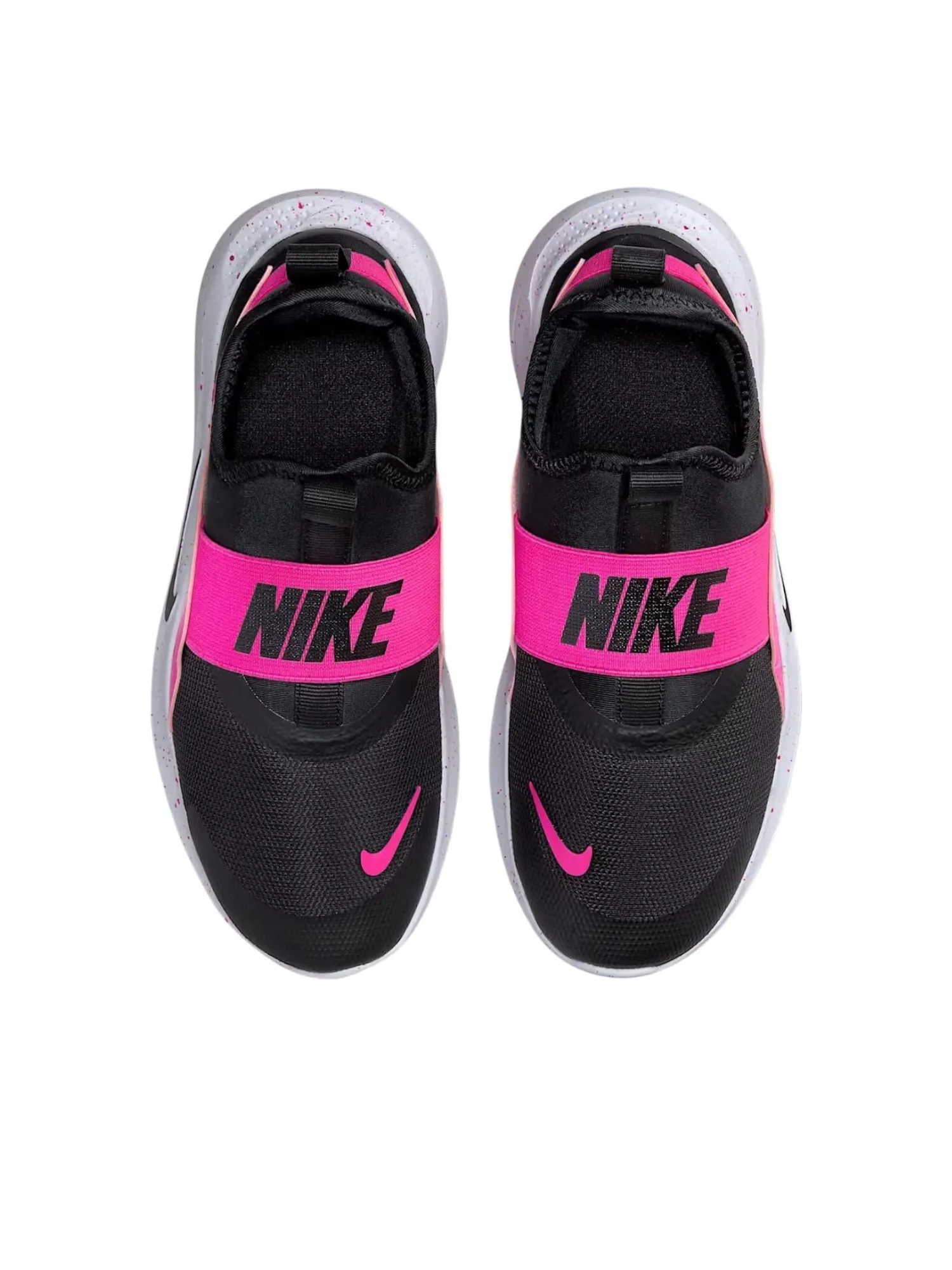 Кроссовки (GS) Nike Flex Runner 4 'Laser Fuchsia White Black' — изображение 2 из 6, черный