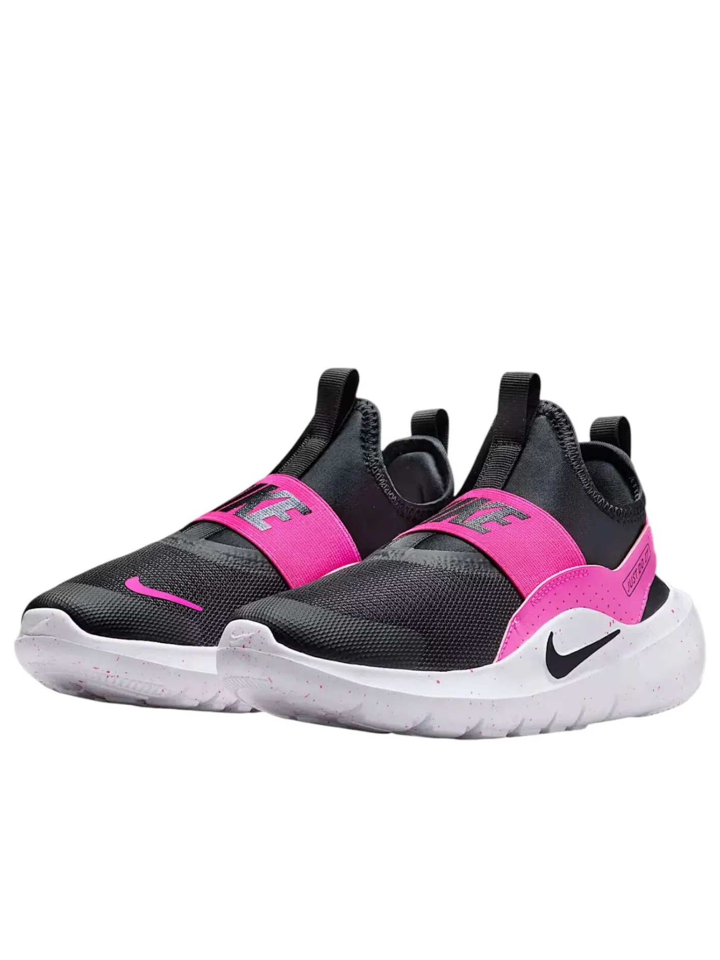 Кроссовки (GS) Nike Flex Runner 4 'Laser Fuchsia White Black' — изображение 3 из 6, черный