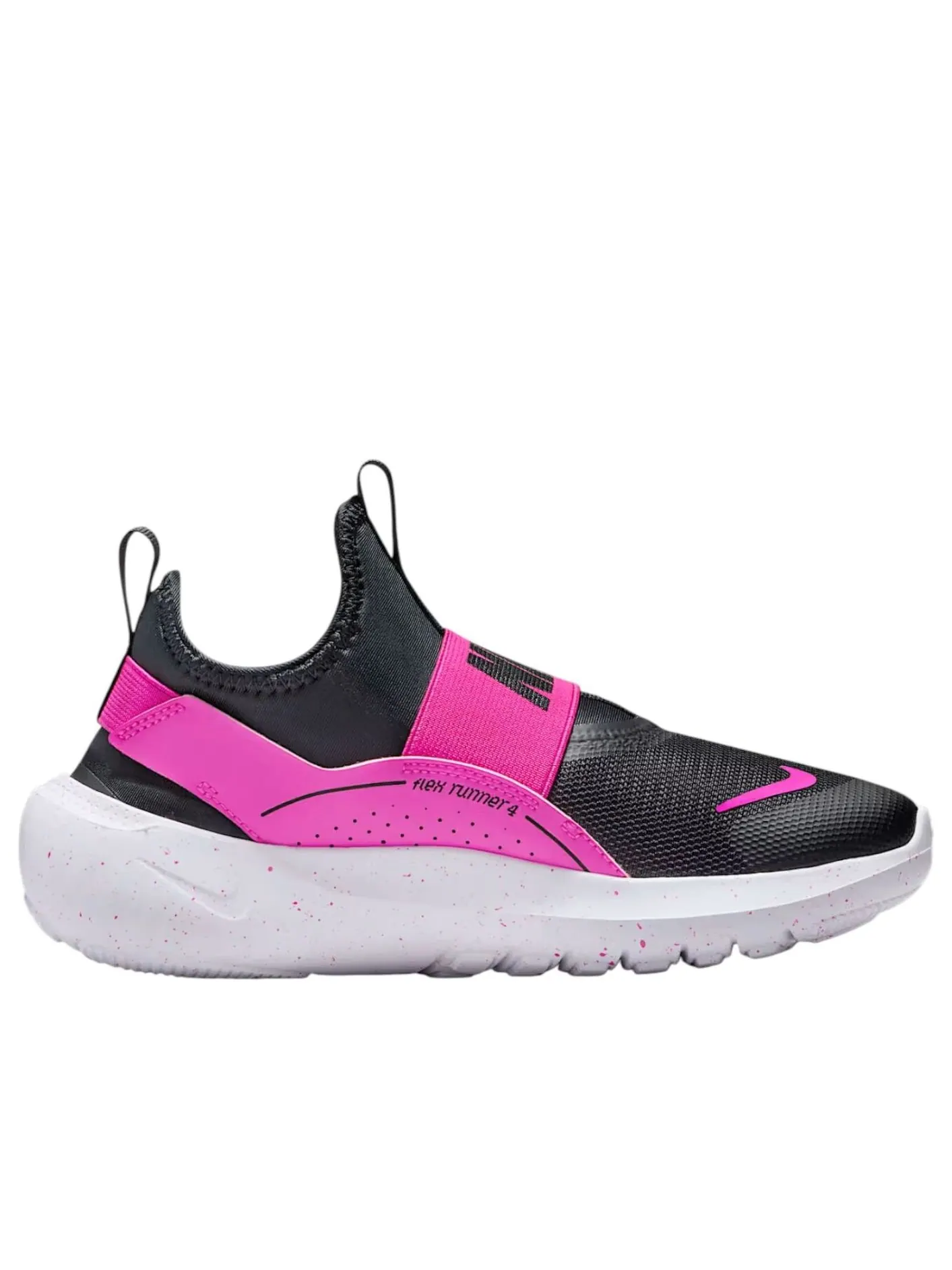 Кроссовки (GS) Nike Flex Runner 4 'Laser Fuchsia White Black' — изображение 6 из 6, черный