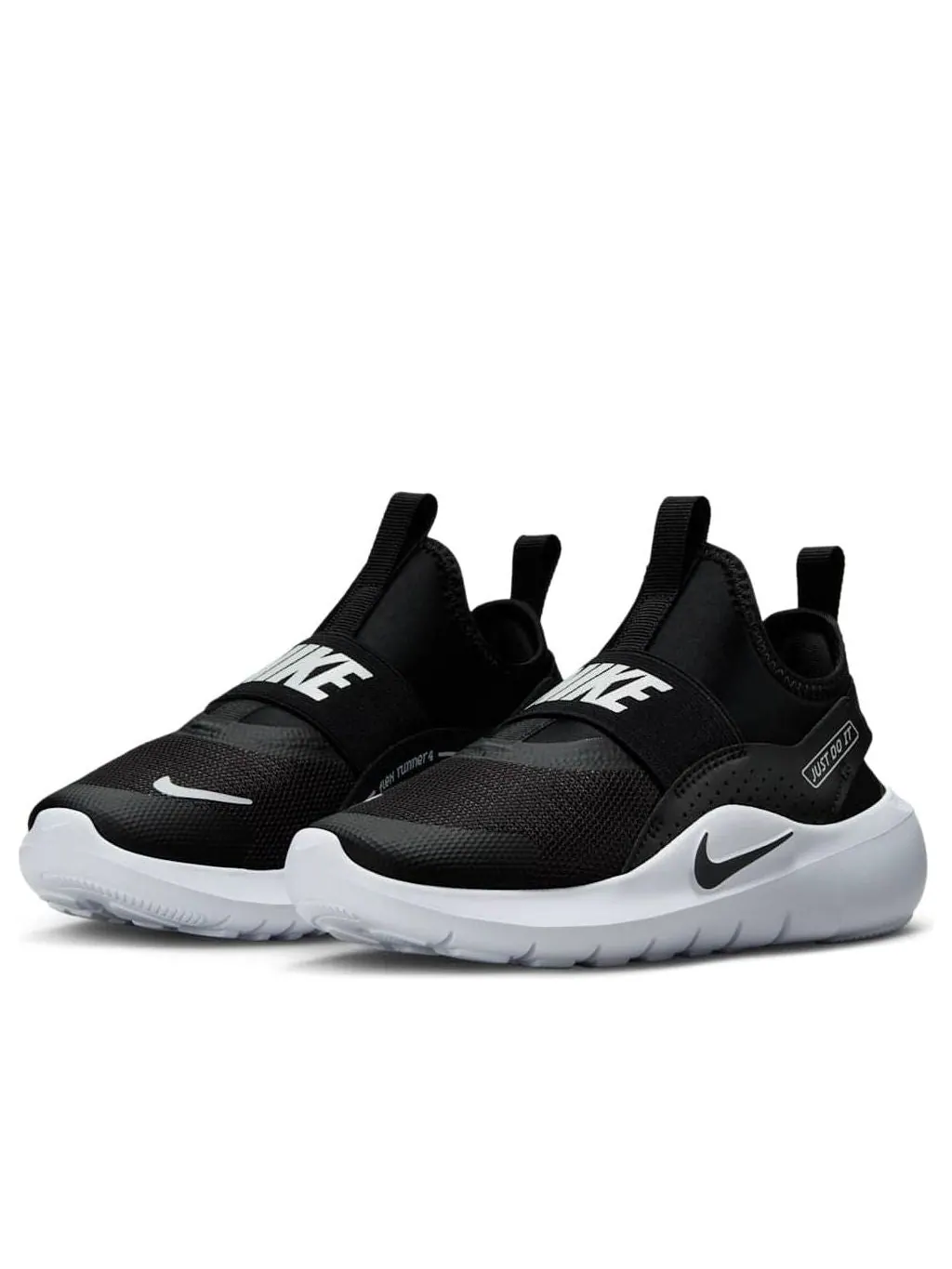 Кроссовки (PS) Nike Flex Runner 4 'Black White' — изображение 4 из 6, черный