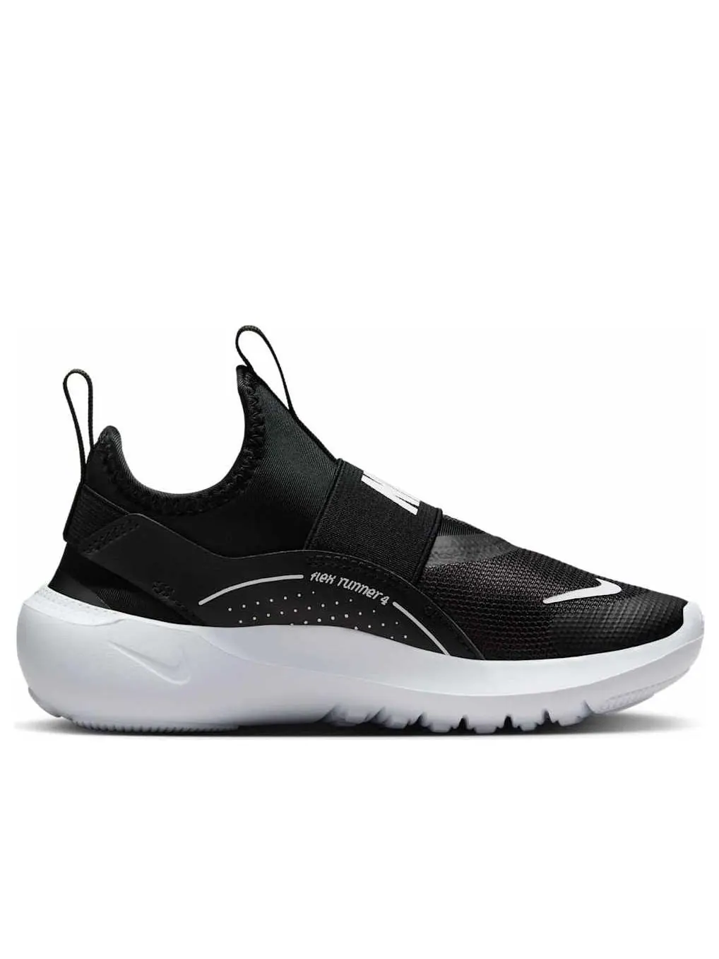 Кроссовки (PS) Nike Flex Runner 4 'Black White' — изображение 6 из 6, черный