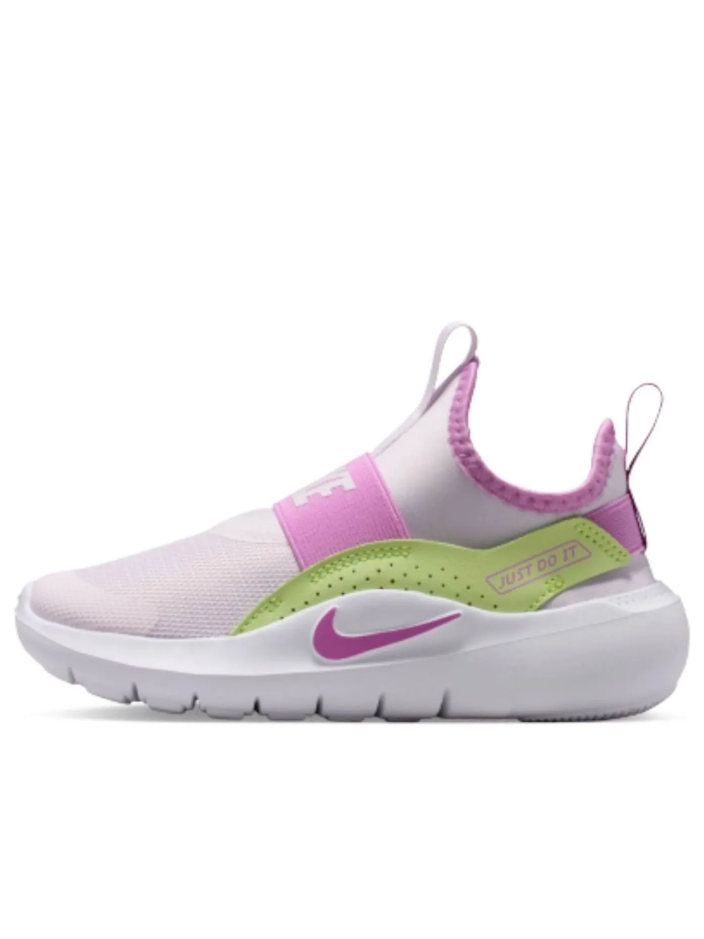Кроссовки (PS) Nike Flex Runner 4 'Light Violet Liquid Lime' — изображение 1 из 6, розовый