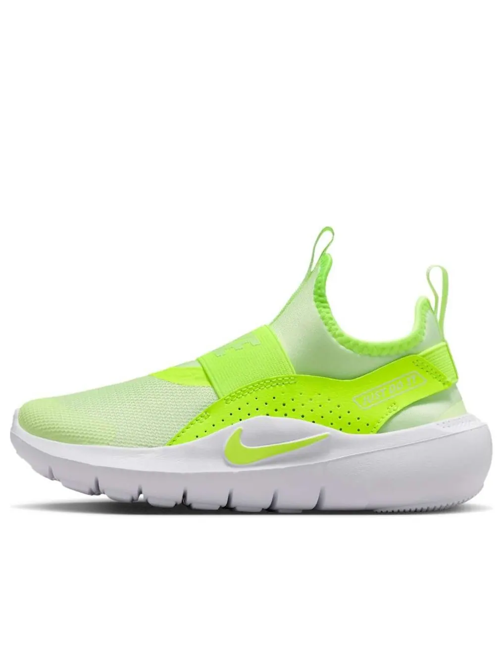 Кроссовки (PS) Nike Flex Runner 4 'Barely Volt White' — изображение 1 из 6, зеленый