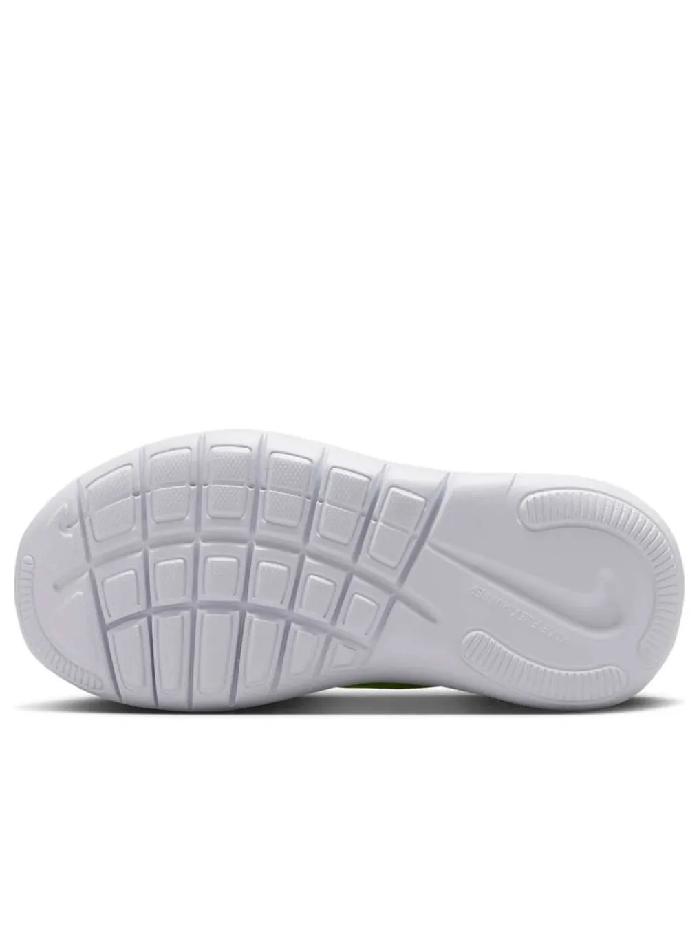 Кроссовки (PS) Nike Flex Runner 4 'Barely Volt White' — изображение 5 из 6, зеленый