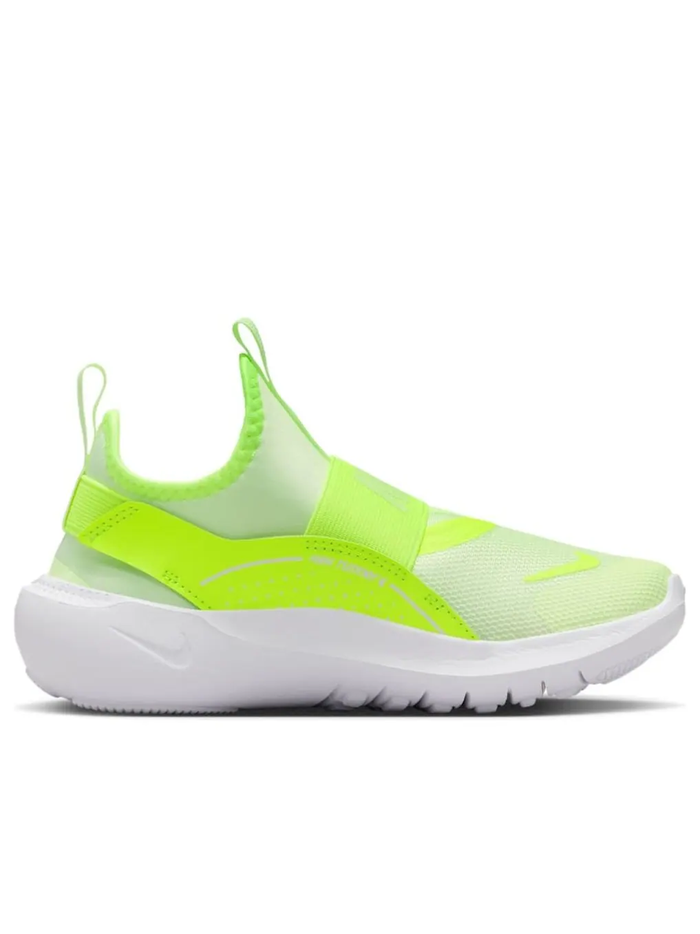 Кроссовки (PS) Nike Flex Runner 4 'Barely Volt White' — изображение 6 из 6, зеленый