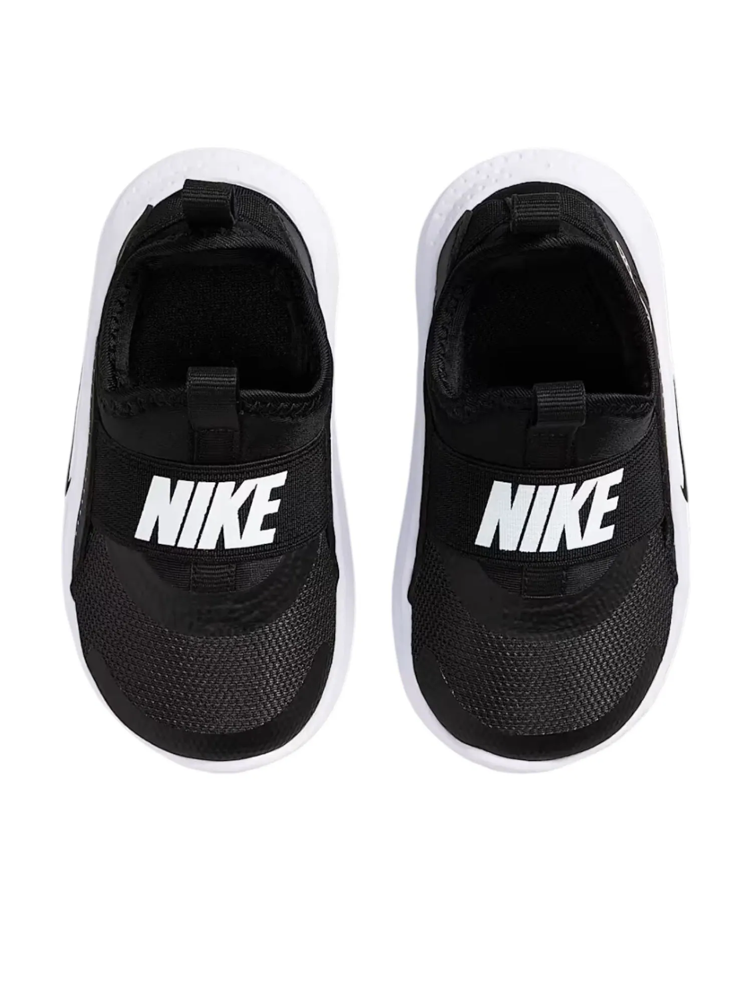 Кроссовки (TD) Nike Flex Runner 4 'Black White' — изображение 2 из 6, черный