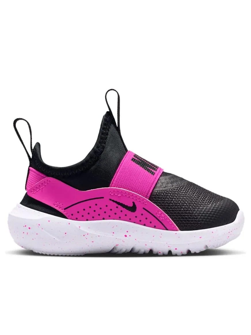 Кроссовки (TD) Nike Flex Runner 4 'Black Laser Fuchsia' — изображение 6 из 6, черный