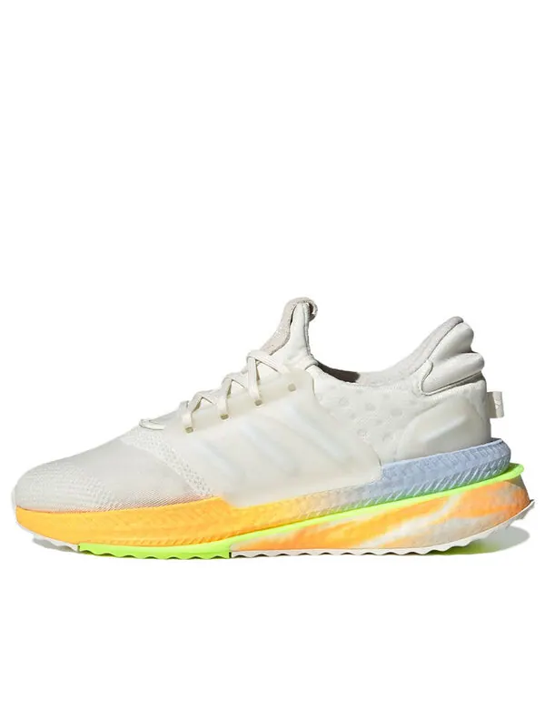 Кроссовки x_plrboost shoes Adidas — изображение 1 из 4, белый/белый/оранжевый