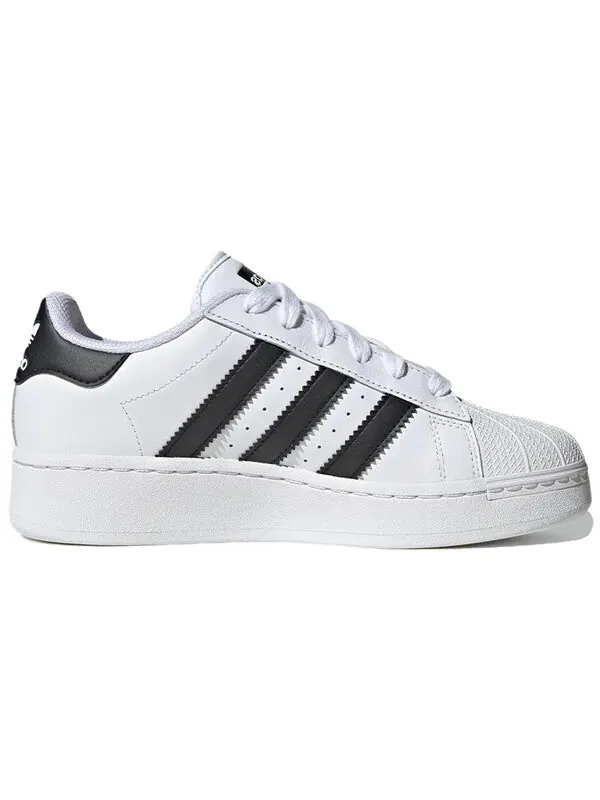 Кроссовки оригинальные superstar xlg shoes Adidas — изображение 2 из 4, белый/черный/белый