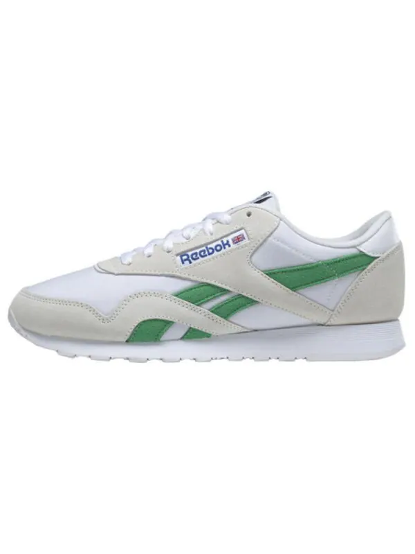 Кроссовки classic nylon x veefriends 'aspiring alpaca' Reebok — изображение 2 из 4, белый/черный/зеленый