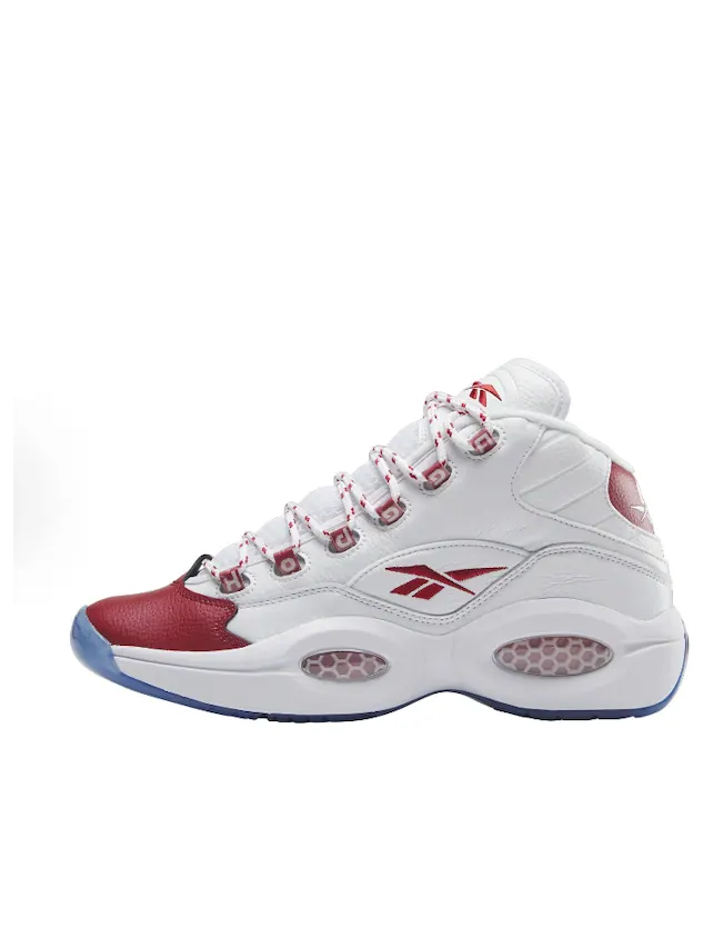 Reebok Question Mid (2024) 'Red Toe' — изображение 1 из 5, белый/красный