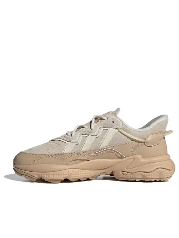 Кроссовки оригиналы ozweego Adidas — изображение 1 из 4, белый/белый/бежевый