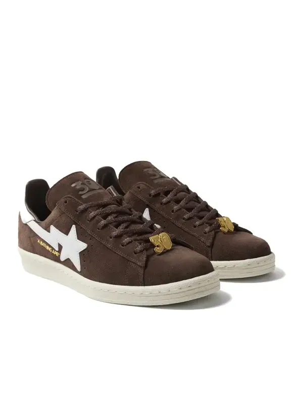 Кроссовки xa bathing ape кампус 80-х Adidas — изображение 2 из 4