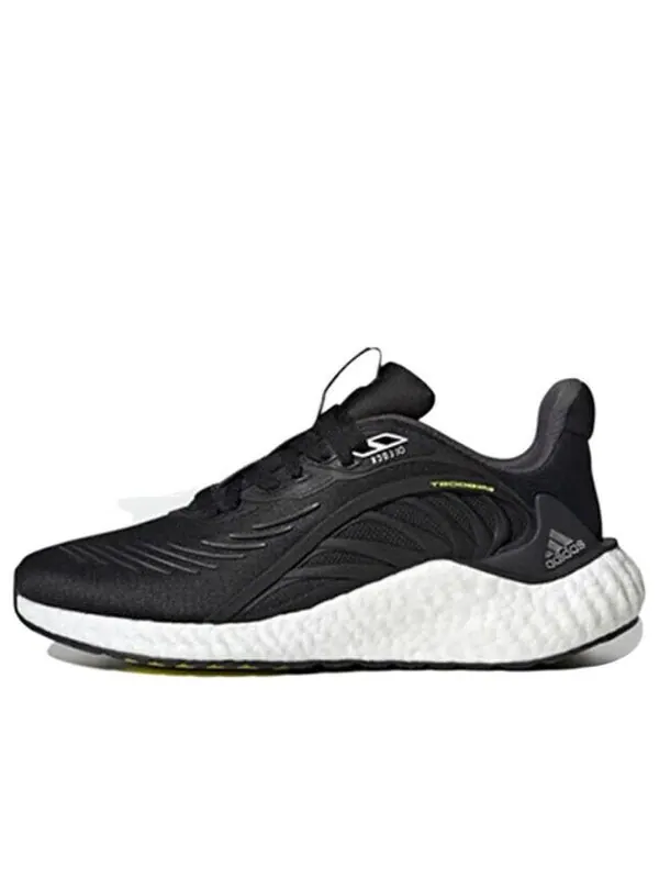 Кроссовки Adidas Alphaboost Running Shoes 'Black White Gum' — изображение 1 из 4, черный/белый
