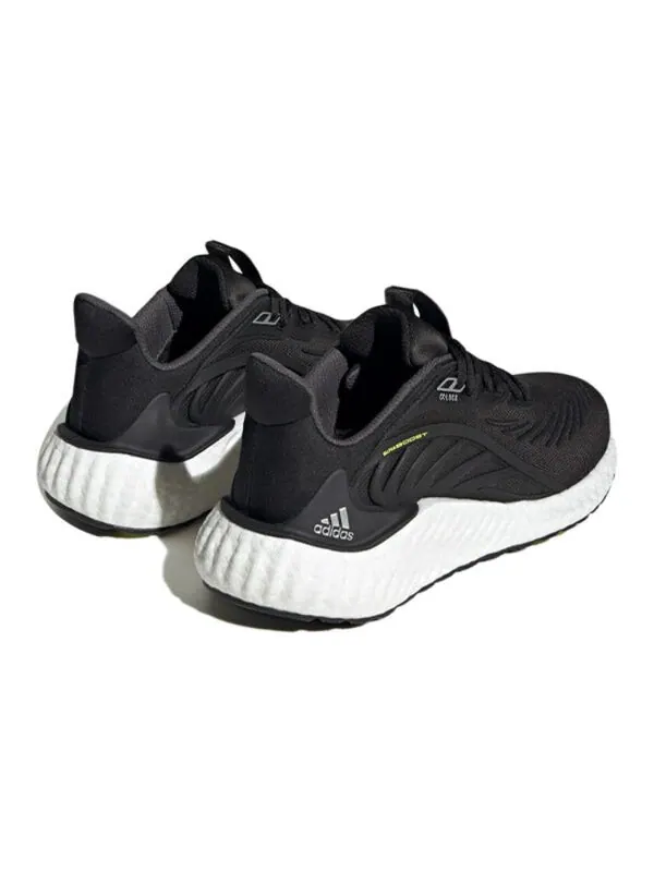 Кроссовки Adidas Alphaboost Running Shoes 'Black White Gum' — изображение 3 из 4, черный/белый