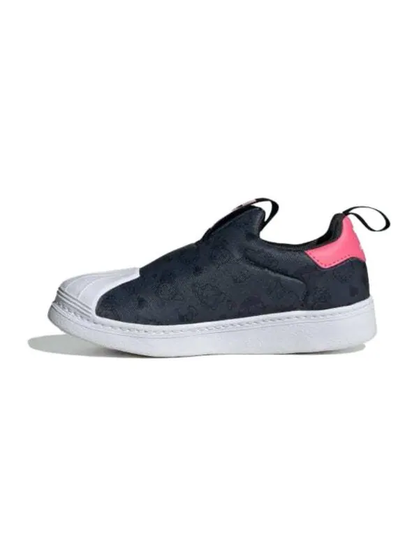 Кроссовки оригинал x hello kitty и друзья суперзвезда 360 Adidas — изображение 2 из 4, черный/белый