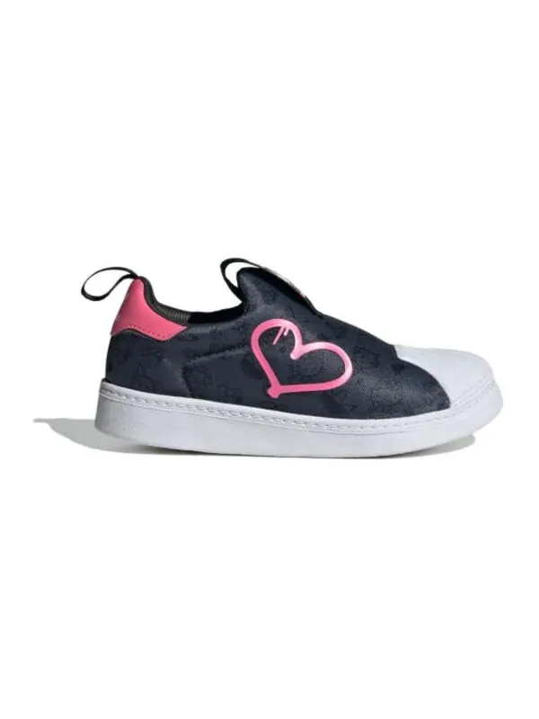 Кроссовки оригинал x hello kitty и друзья суперзвезда 360 Adidas — изображение 3 из 4, черный/белый