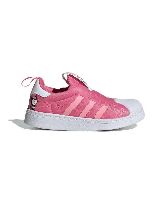 Кроссовки оригинал x hello kitty и друзья суперзвезда 360 Adidas — изображение 3 из 4, розовый/белый/розовый