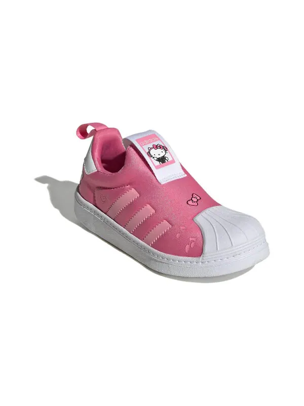 Кроссовки оригинал x hello kitty и друзья суперзвезда 360 Adidas — изображение 4 из 4, розовый/белый/розовый
