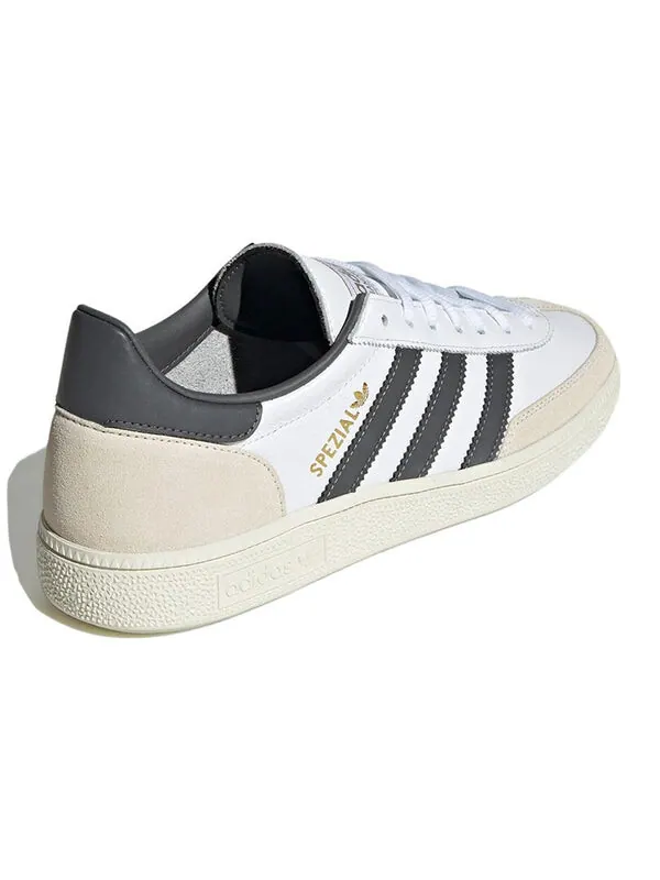 Кроссовки гандбольные специальные Adidas — изображение 4 из 4, белый/серый/белый