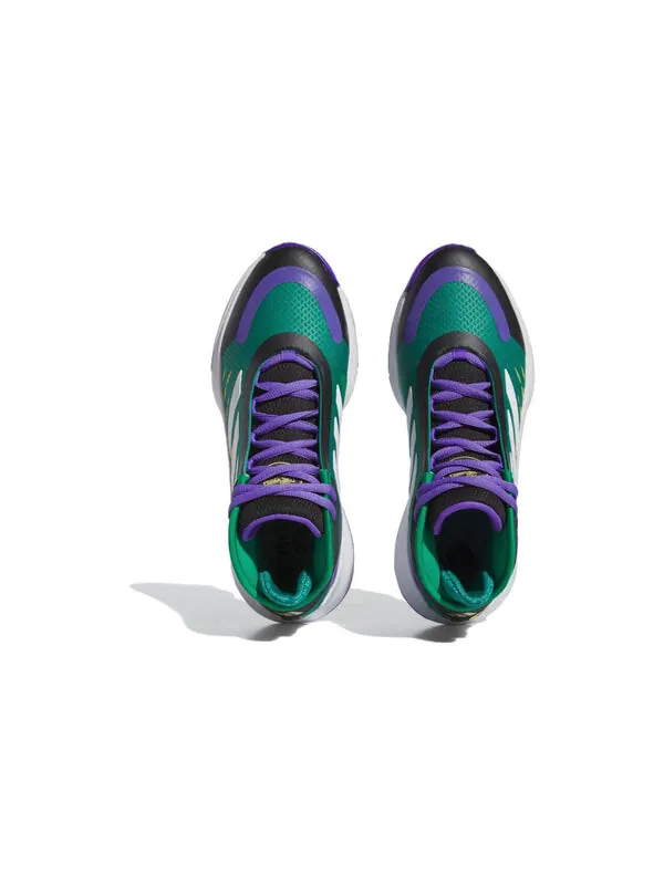 Легенды кроссовок-отскоков Adidas — изображение 4 из 4, зеленый/фиолетовый/белый