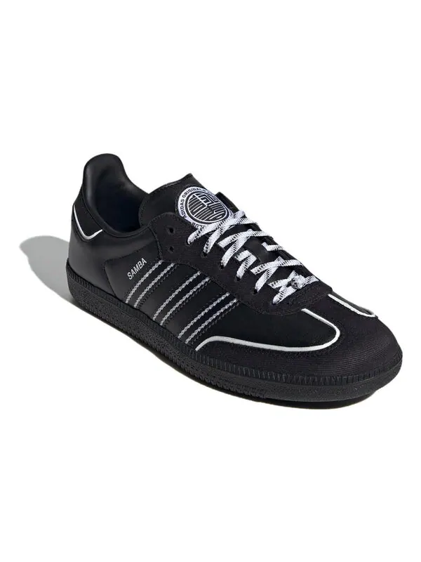 Кроссовки toc samba og Adidas — изображение 3 из 4, черный/белый/серебристый