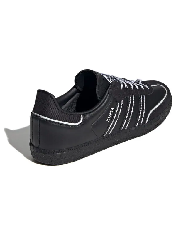 Кроссовки toc samba og Adidas — изображение 4 из 4, черный/белый/серебристый