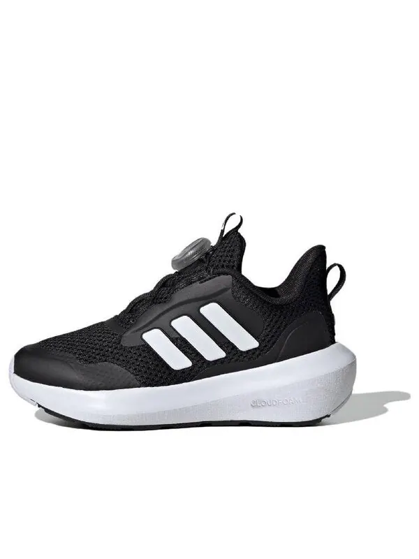 Кроссовки fortarun 3.0 boa 'black white' Adidas — изображение 1 из 4, черный/белый/черный
