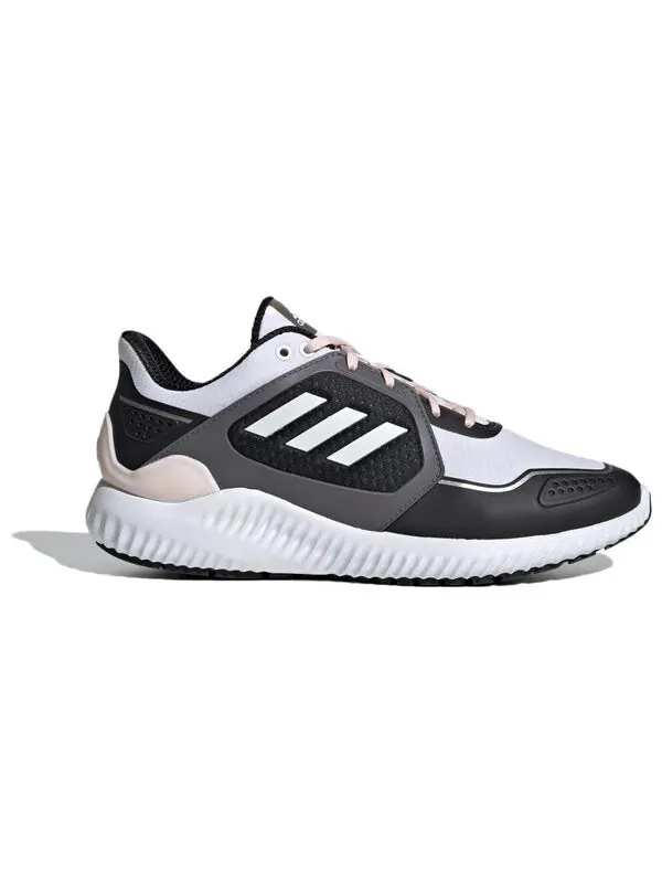 Кроссовки climawarm bounce Adidas — изображение 2 из 4, черный серый розовый