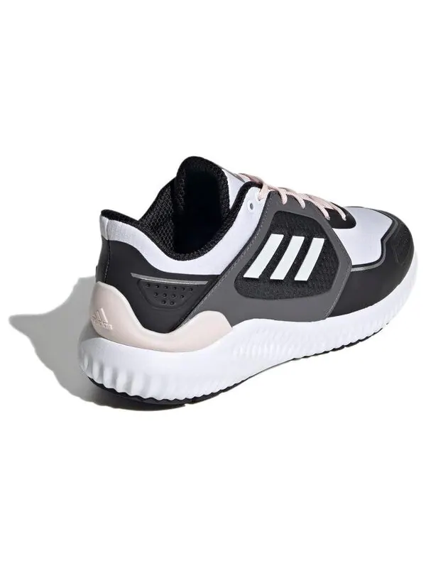 Кроссовки climawarm bounce Adidas — изображение 3 из 4, черный серый розовый