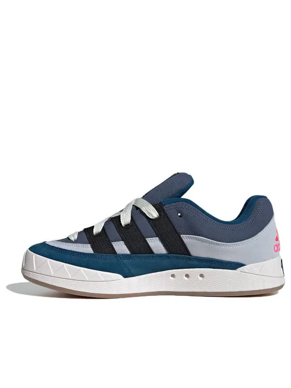Кроссовки оригиналы adimatic Adidas — изображение 1 из 4, серый/синий/белый