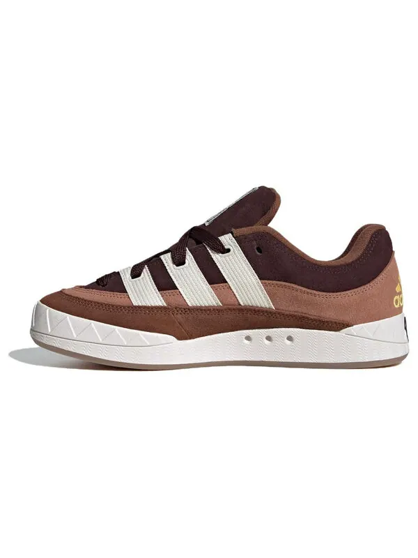 Кроссовки оригиналы adimatic Adidas — изображение 2 из 4, коричневый/белый