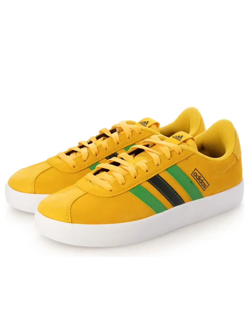 Кроссовки adidas VL Court 3.0 'Bold Gold Vivid Green' — изображение 2 из 5, желтый