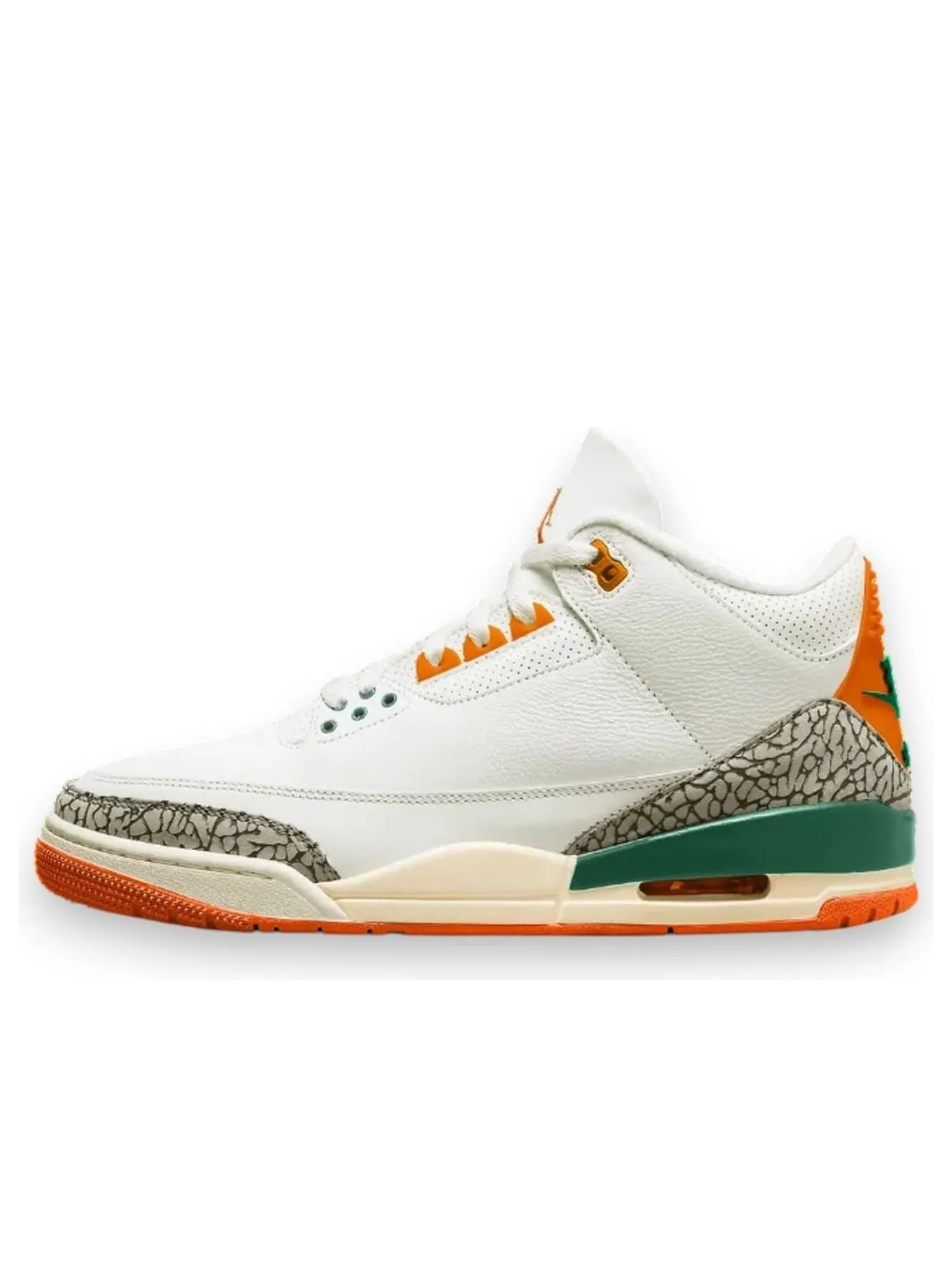 Кроссовки Air Jordan 3 'Sail Gorge Green' — изображение 1 из 2, белый