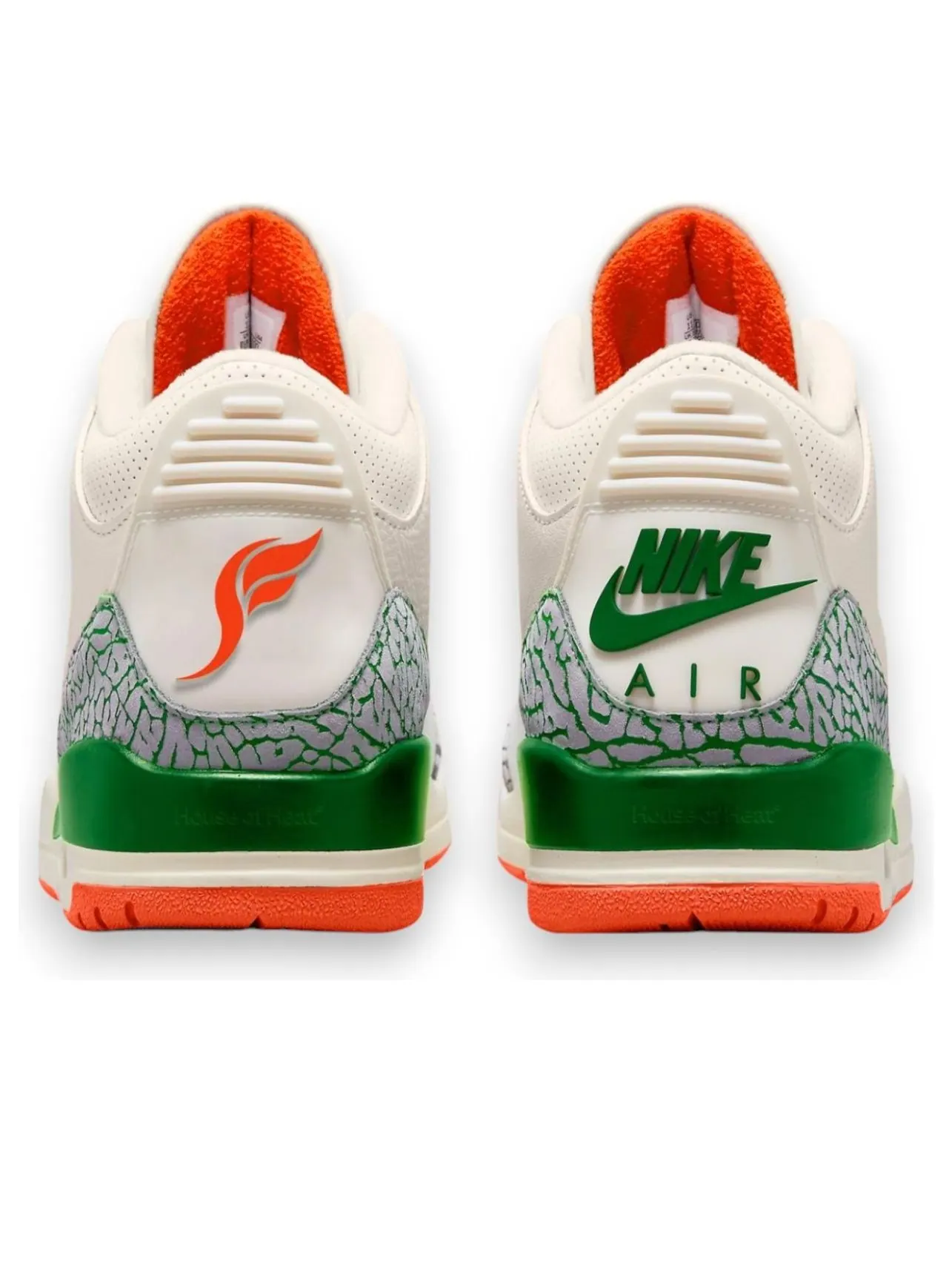 Кроссовки Air Jordan 3 'Sail Gorge Green' — изображение 2 из 2, белый