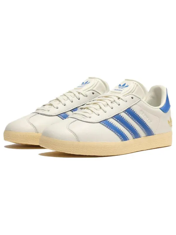 Кроссовки газель Adidas — изображение 3 из 4, слоновая кость/синий