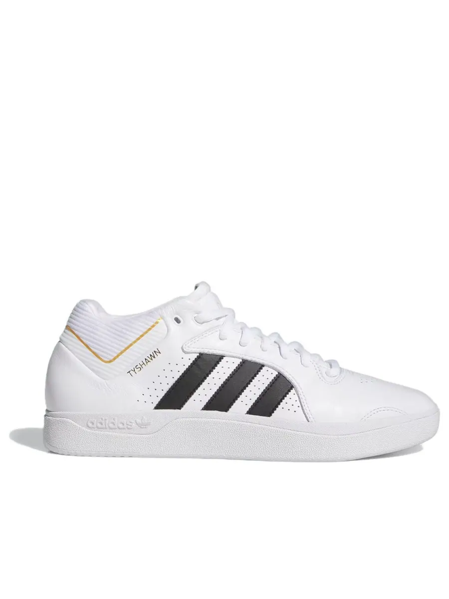 Кроссовки adidas Tyshawn Remastered 'White Black' — изображение 2 из 5, белый