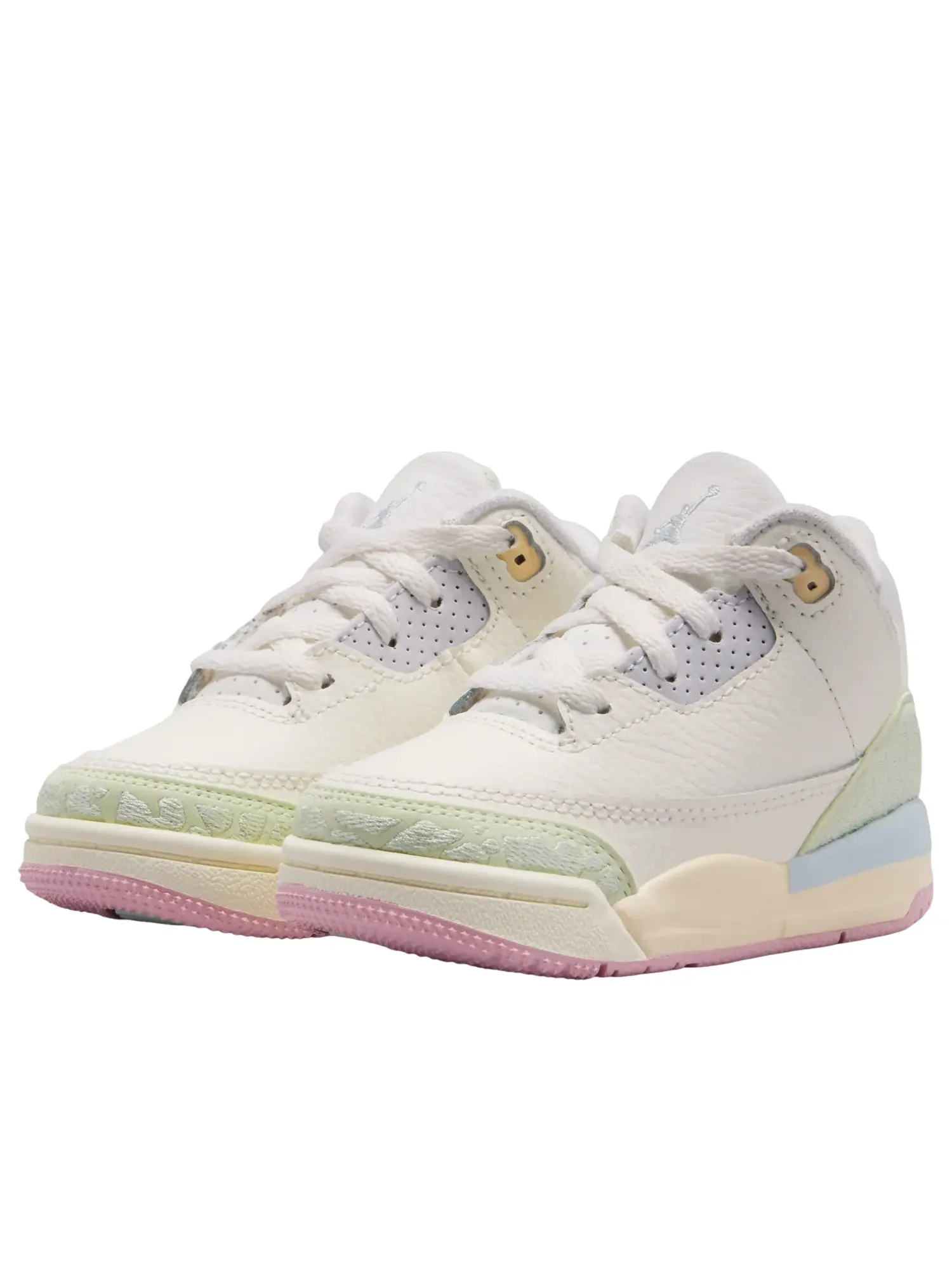 Кроссовки (TD) Air Jordan 3 Retro OG 'Spring is in the Air' — изображение 3 из 5, бежевый