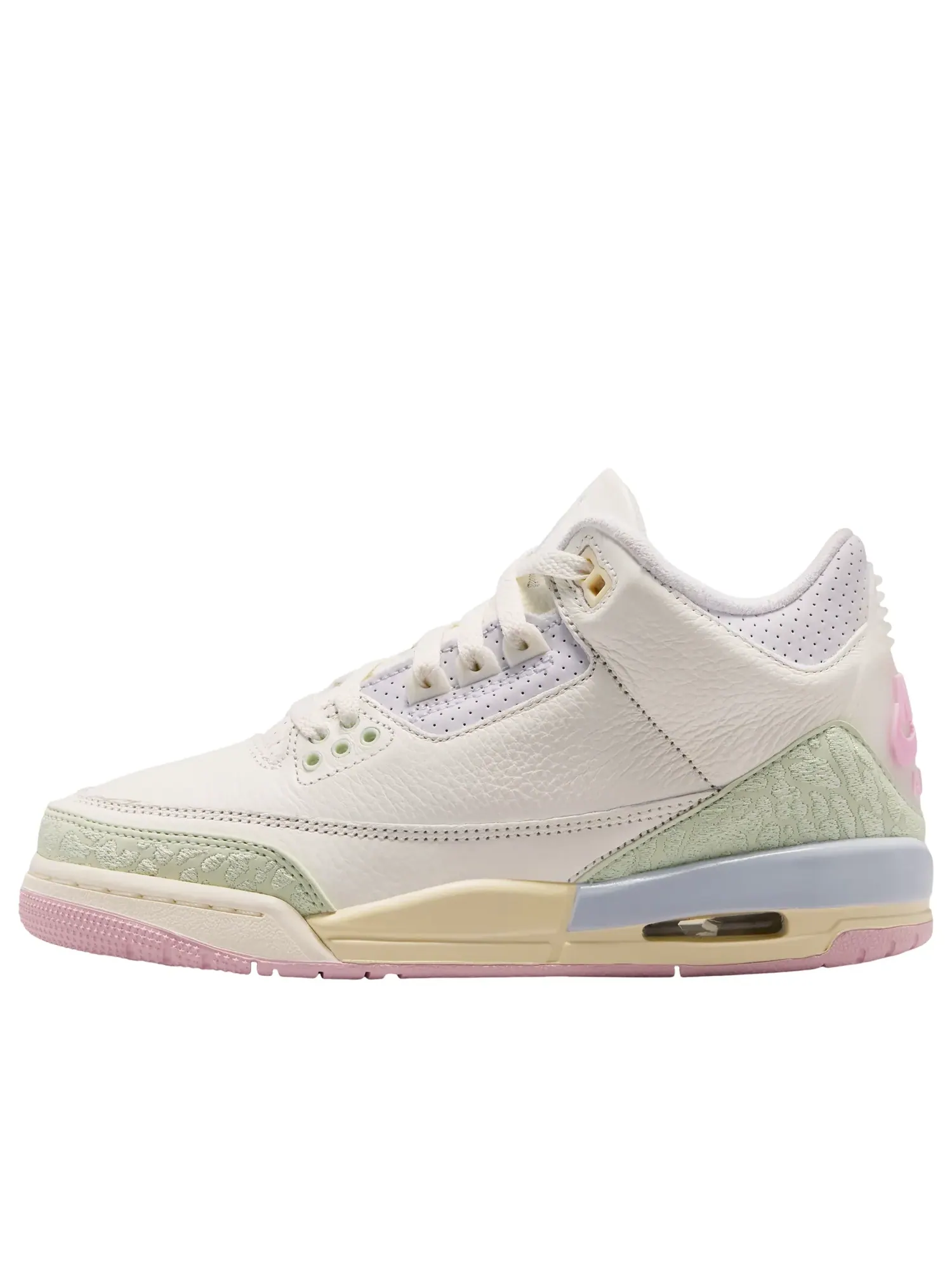 Кроссовки (GS) Air Jordan 3 Retro OG 'Spring is in the Air' — изображение 1 из 6, белый
