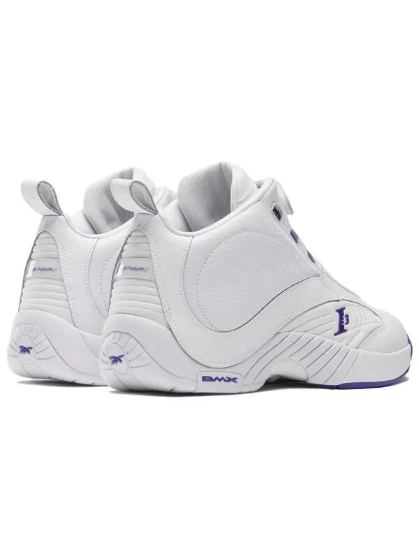 Кроссовки answer 4 'free agency' Reebok — изображение 3 из 4, белый/фиолетовый