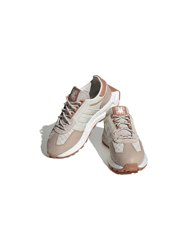 Кроссовки ретро e5 Adidas — изображение 3 из 4, коричневый/серый