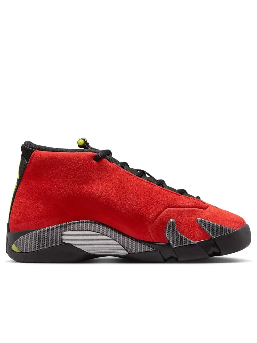 Кроссовки (GS) Air Jordan 14 Retro 'Ferrari' 2025 — изображение 2 из 6, красный