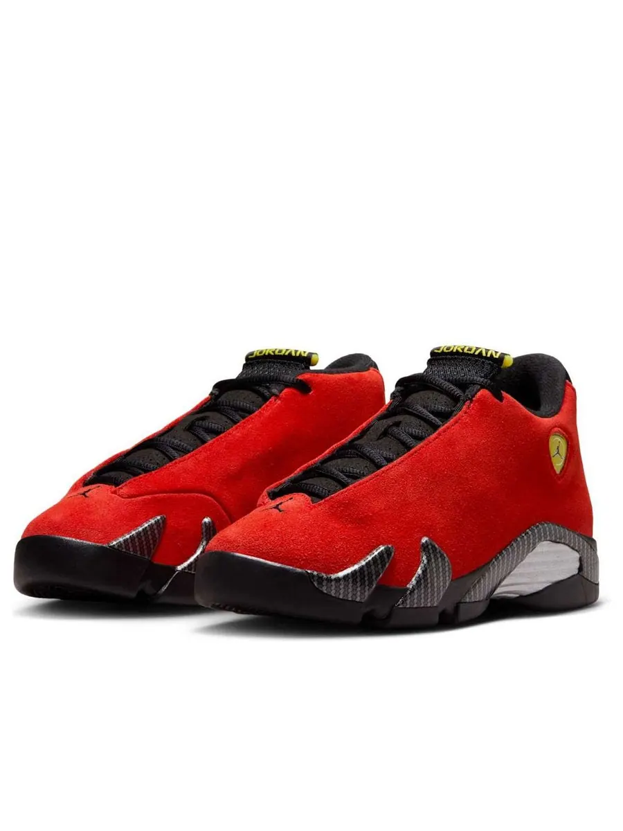 Кроссовки (GS) Air Jordan 14 Retro 'Ferrari' 2025 — изображение 3 из 6, красный