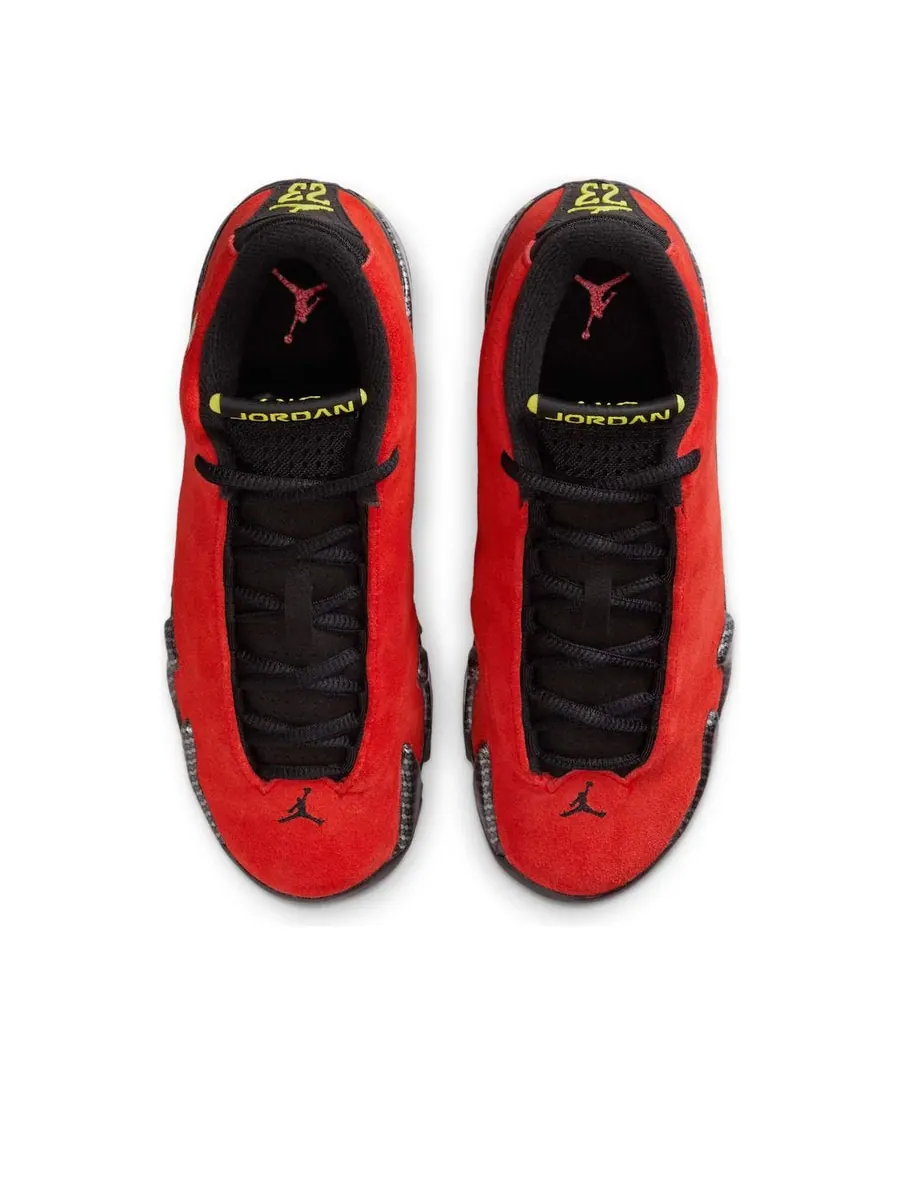 Кроссовки (GS) Air Jordan 14 Retro 'Ferrari' 2025 — изображение 4 из 6, красный