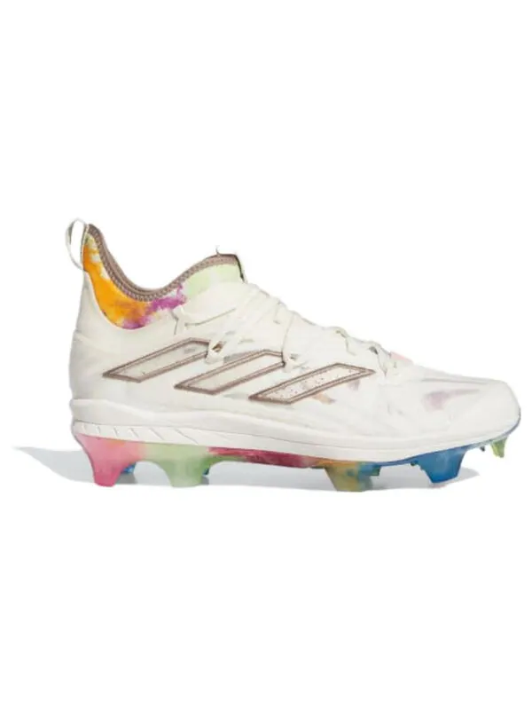 Кроссовки adizero afterburner 9 nwv tpu Adidas — изображение 2 из 4, белый/коричневый/белый