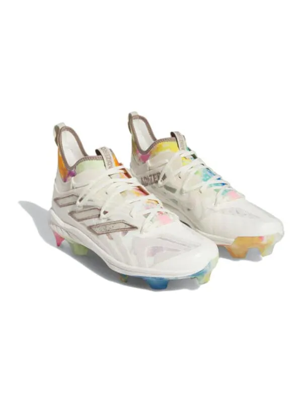 Кроссовки adizero afterburner 9 nwv tpu Adidas — изображение 3 из 4, белый/коричневый/белый