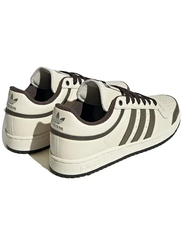 Кроссовки оригиналы топ десятка низкие Adidas — изображение 3 из 4, кремовый/оливковый