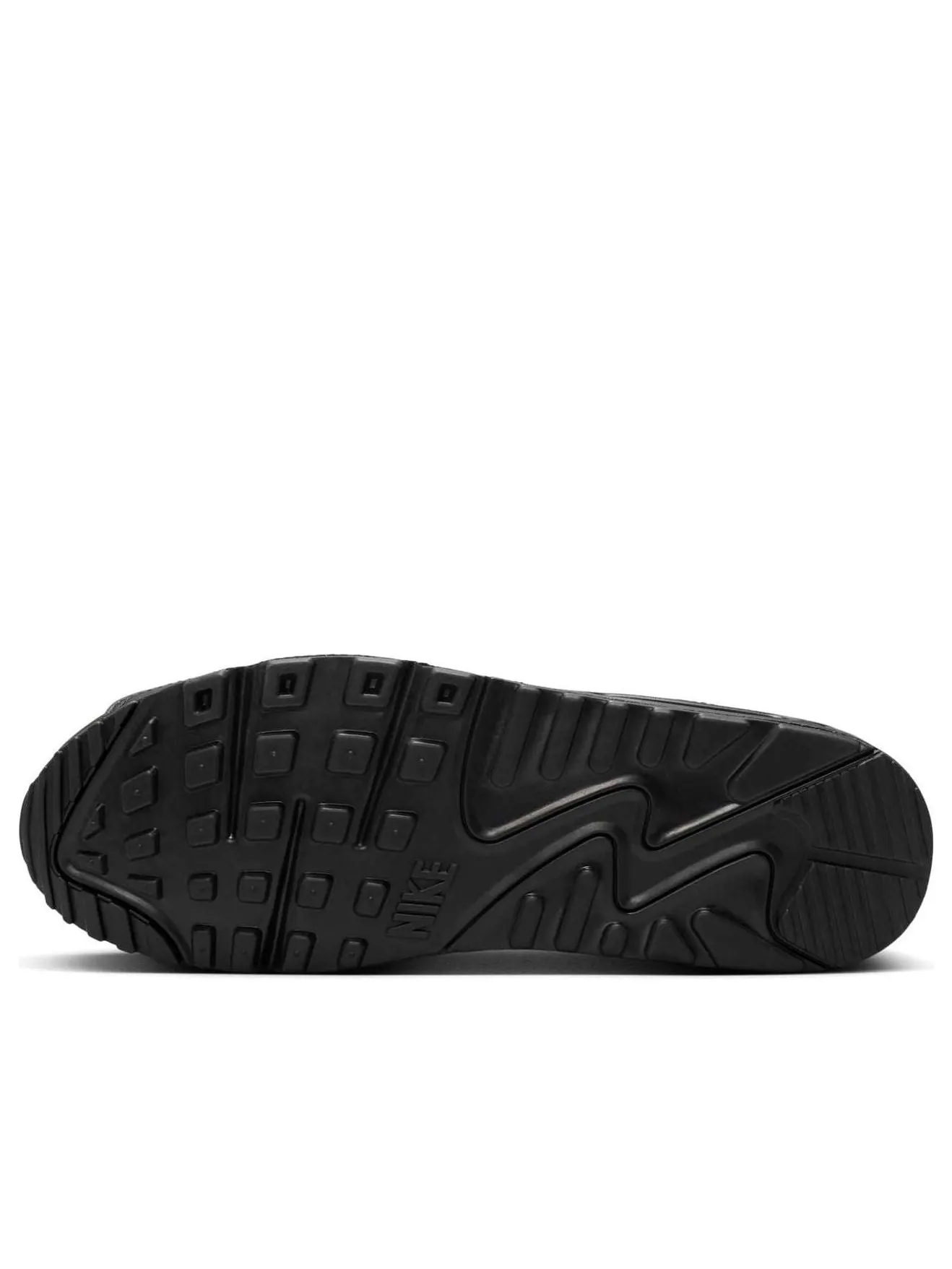 Кроссовки Nike Air Max 90 'Black Safety Orange' — изображение 5 из 6, черный