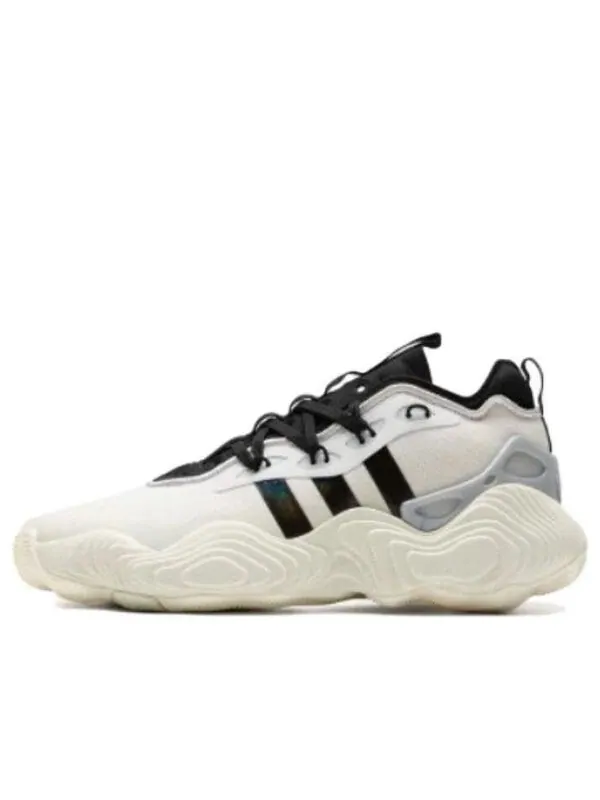 Кроссовки Trae Young 3.0 Adidas — изображение 1 из 3, белый/черный