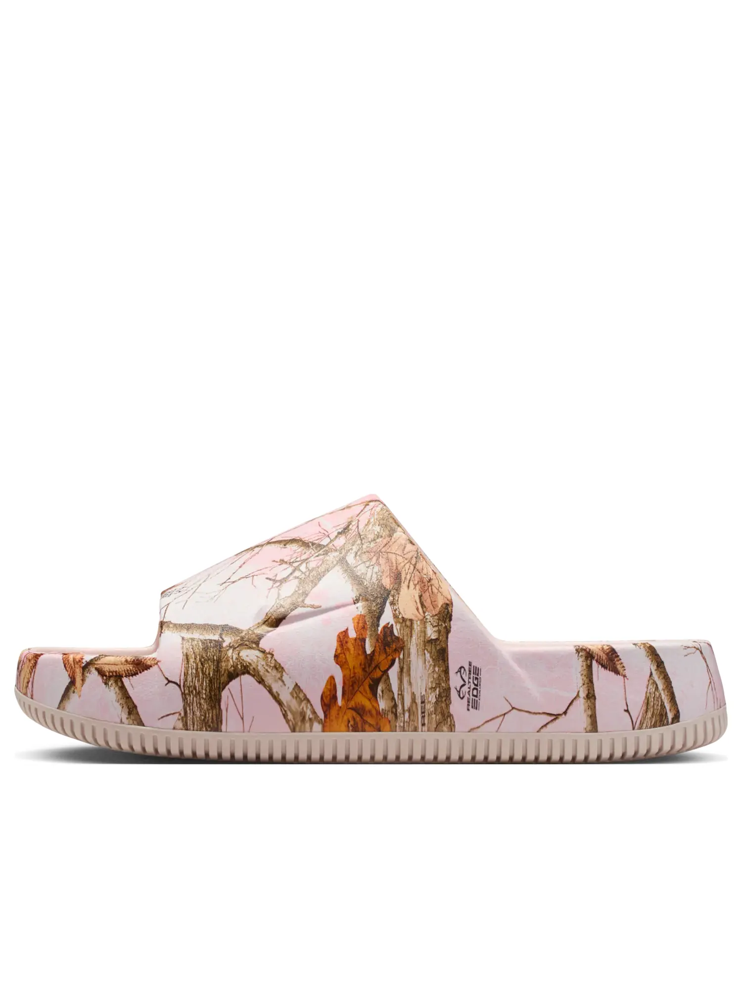 Шлепанцы (WMNS) Nike Calm Real Tree Slides 'Silt Red' — изображение 1 из 6, розовый